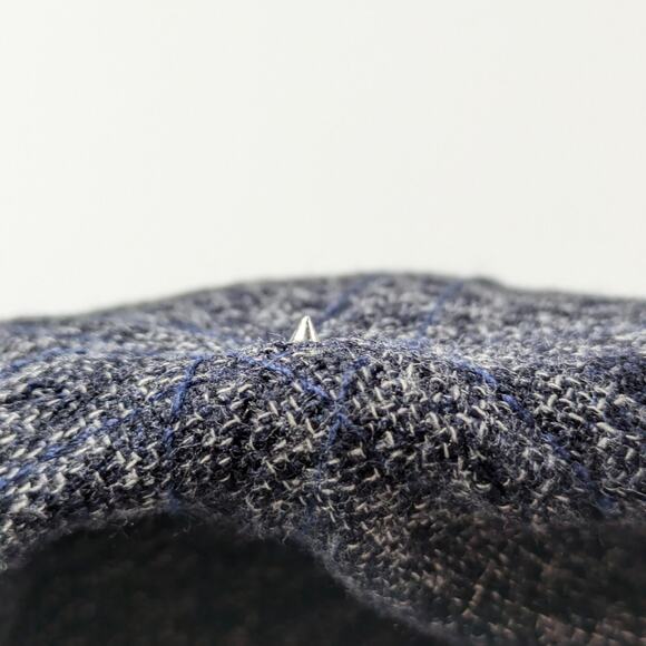 Mens Baseballism Baseball Cap Dad Hat Premium Wool POOR Speckled Gray Snapback - Picture 11 of 14